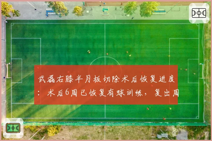 武磊右膝半月板切除术后恢复进度：术后6周已恢复有球训练，复出周期提前2周